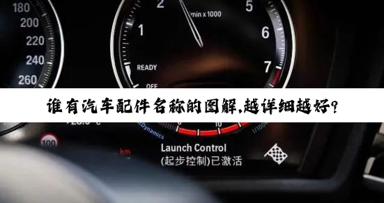 谁有汽车配件名称的图解,越详细越好?