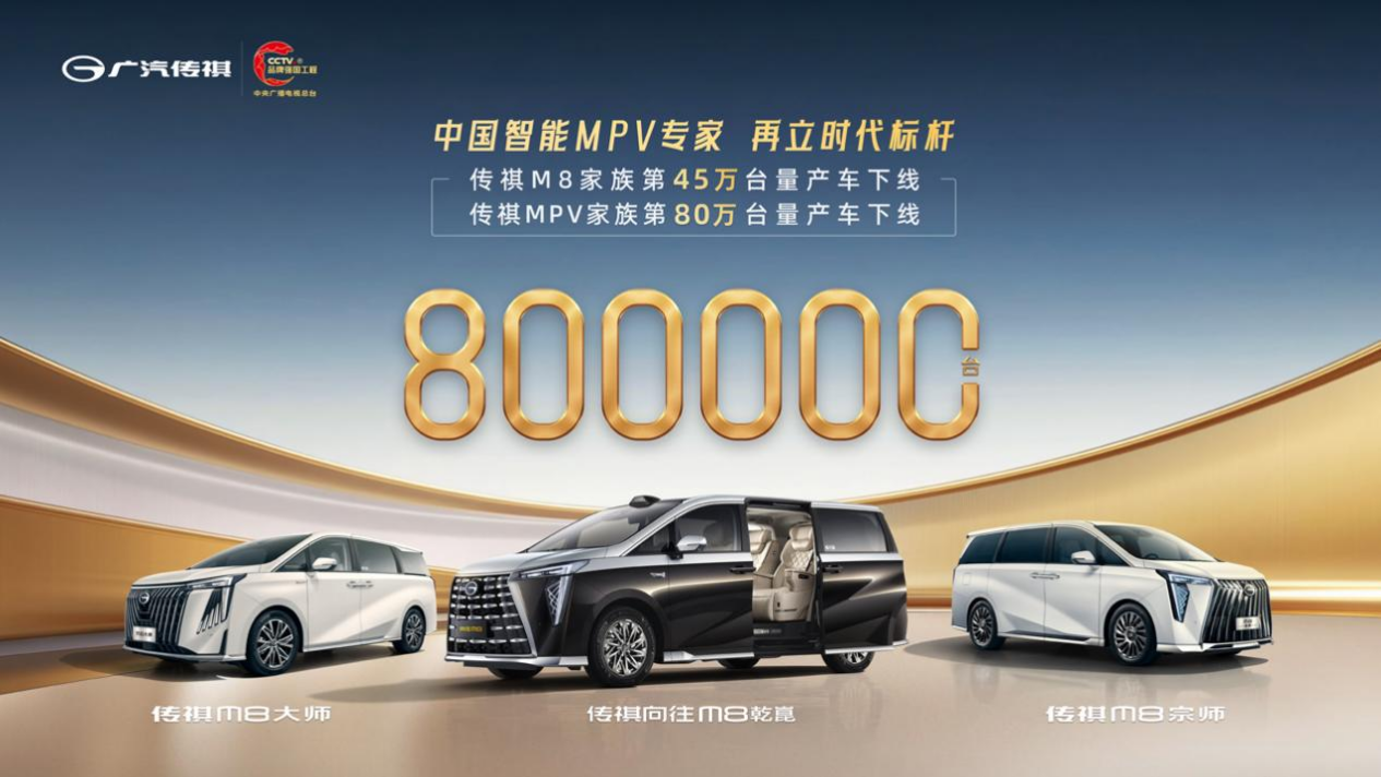 传祺MPV突破80万辆背后，是一部中国品牌进化史